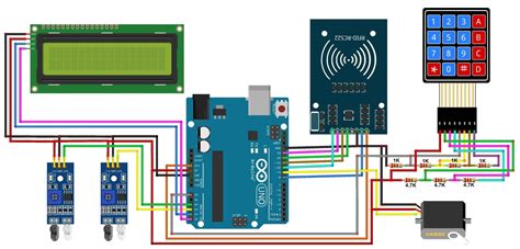 automatic toll collection system using rfid arduino|rfid toll gate.